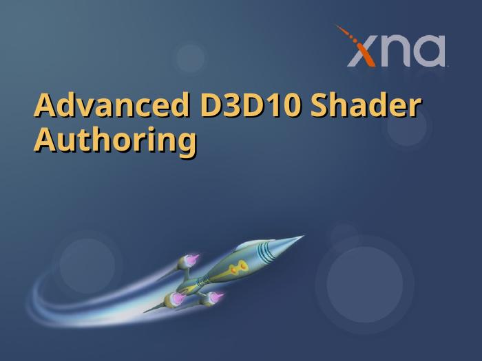 مرجع دانلود پاورپوینت | Advanced D3D10 Shader Authoring