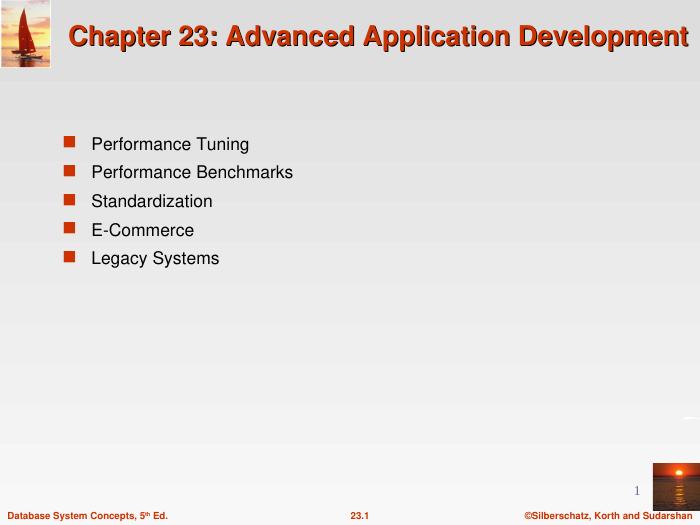 مرجع دانلود پاورپوینت | Chapter 23: Advanced Application Development